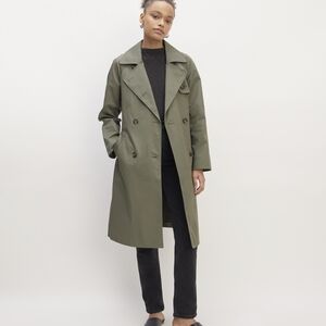 NWOT Olive Green Women's Trench Coat